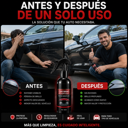 🚗 SPRAY REPARADOR DE ARAÑAZOS PRO 120ML ✨