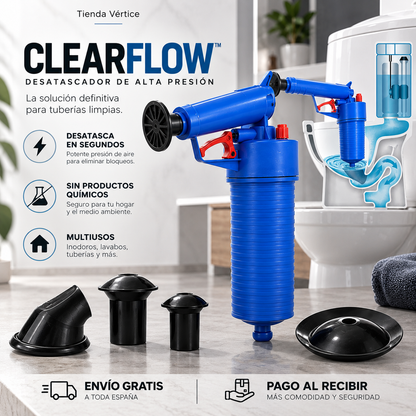 CLEARFLOW™ — DESATASCADOR DE ALTA PRESIÓN