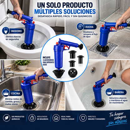CLEARFLOW™ — DESATASCADOR DE ALTA PRESIÓN