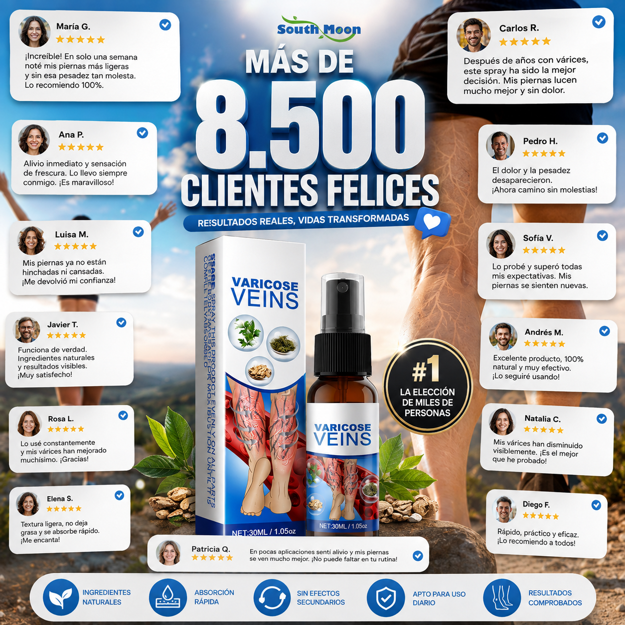 🩸 SPRAY ANTI-VÁRICES DE ALIVIO Y BIENESTAR 🌿