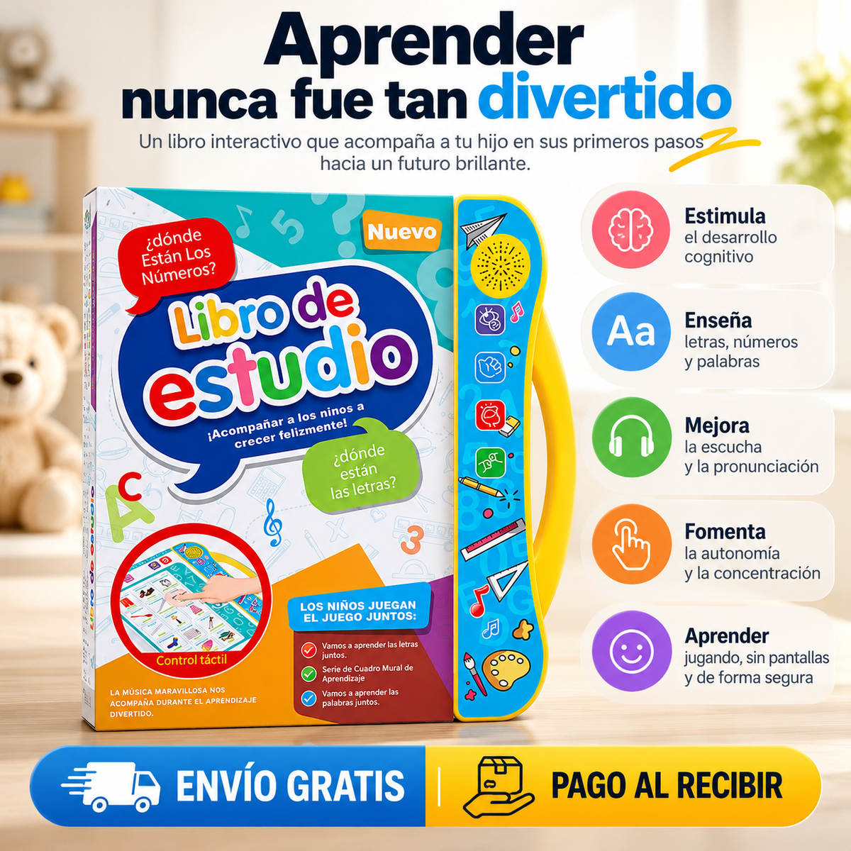 LumiKids™ — Mi Primer Libro Interactivo