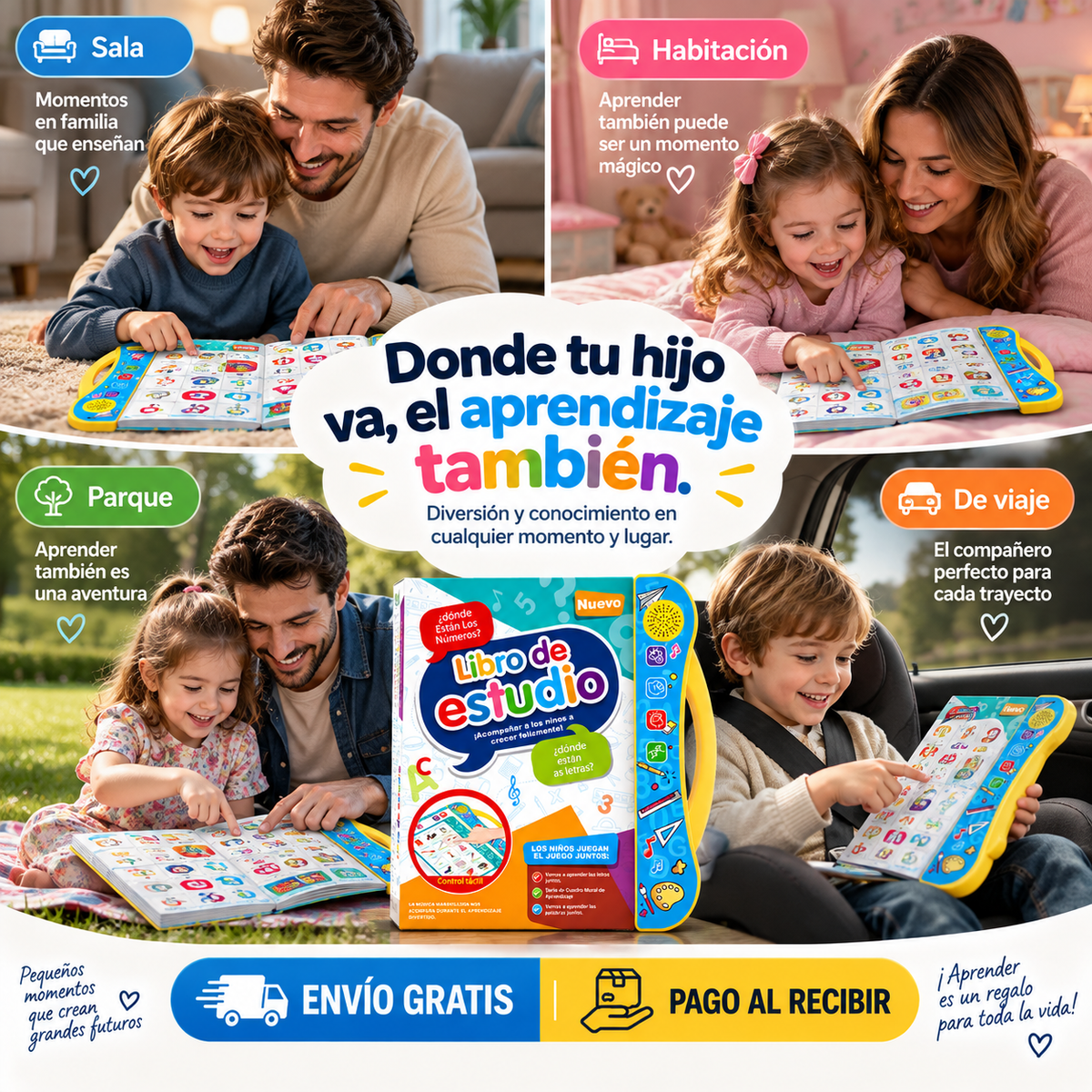 LumiKids™ — Mi Primer Libro Interactivo