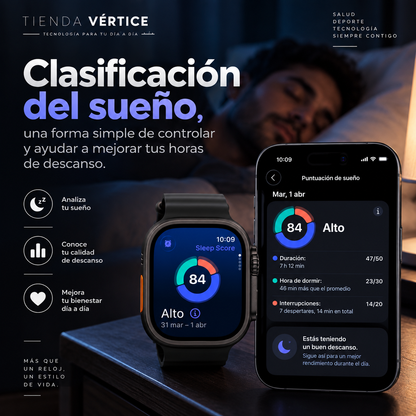 SMARTWATCH ULTRA PRO CON CORREA EXTRA DE REGALO!