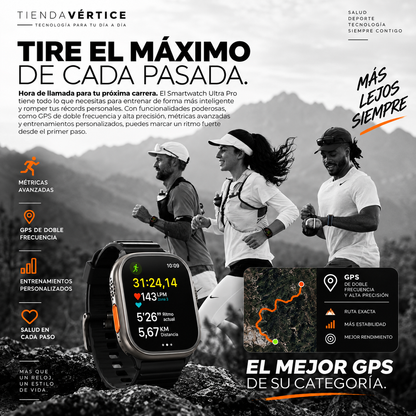 SMARTWATCH ULTRA PRO CON CORREA EXTRA DE REGALO!
