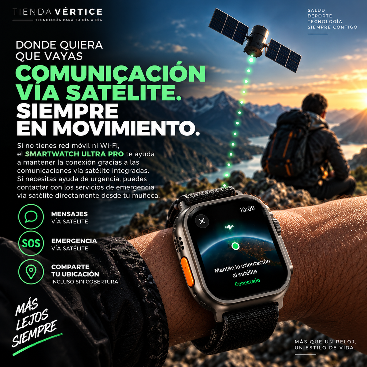 SMARTWATCH ULTRA PRO CON CORREA EXTRA DE REGALO!