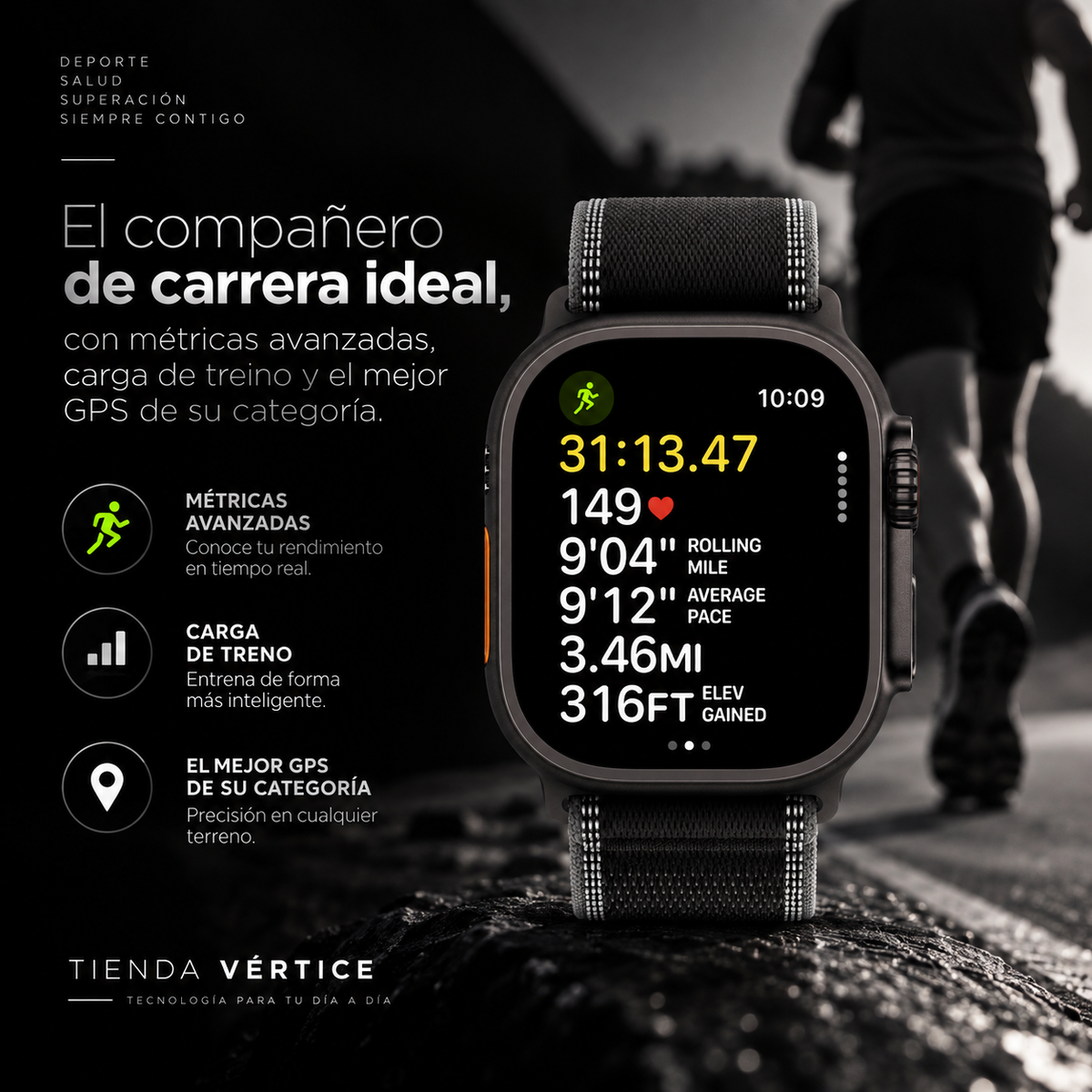 SMARTWATCH ULTRA PRO CON CORREA EXTRA DE REGALO!